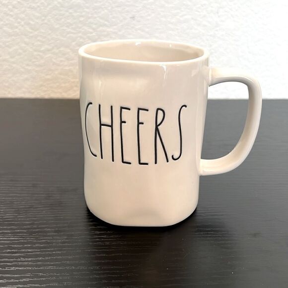 Rae Dunn "Cheers" Mug - Picture 1 of 3